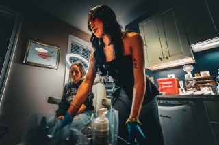 Some shots from @thenaturalaestheticmedspa @thenaturalaesthetic_urbana grand opening party! #beauty #newspa #iykyk