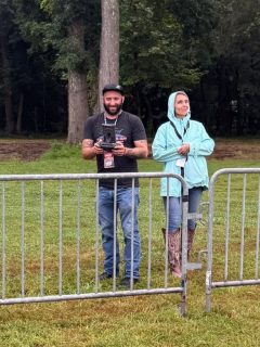 Huge shoutout and big thank you to my beautiful wife for being my assistant on Sunday while filming at the Country in the quarters concert! She did an amazing just gathering back stage content, helping with the equipment and being my visual observer while flying FPV, I couldn’t have done it without her! Thank you @lana_bear_fn ❤️