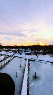 Seneca Creek in Bowleys Quarters looks better when it’s shot with an 8k 360 deg drone! #winter #drone #thebqdroneguy @antigravity_global