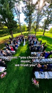 If you trust me to pick your music, this could happen 😂😂! #jokes #clients #humor #weddings
