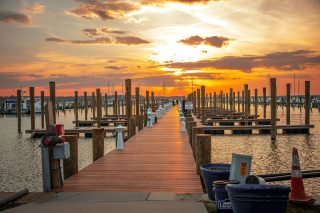 @thedockguymd new pier install! Before and After pics!  @bowleysmarina